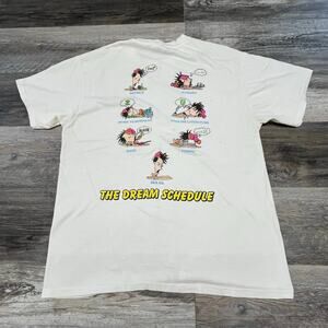 Vintage 90s Beachwood Bisons White Mens Large Sex Ed Funny School‎ Joke T-Shirt